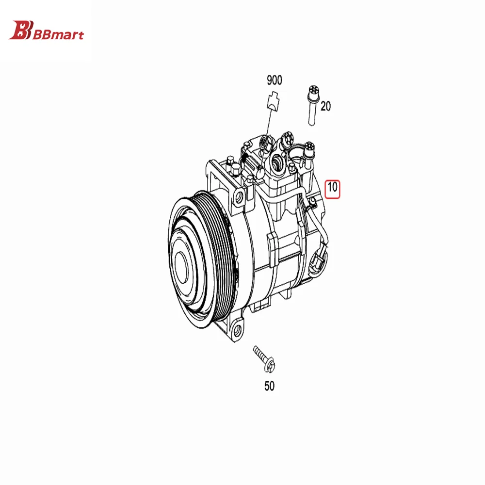 

BBmart Auto Parts Air Conditioning AC Compressor For Mercedes Benz OE 003 230 84 11 0032308411