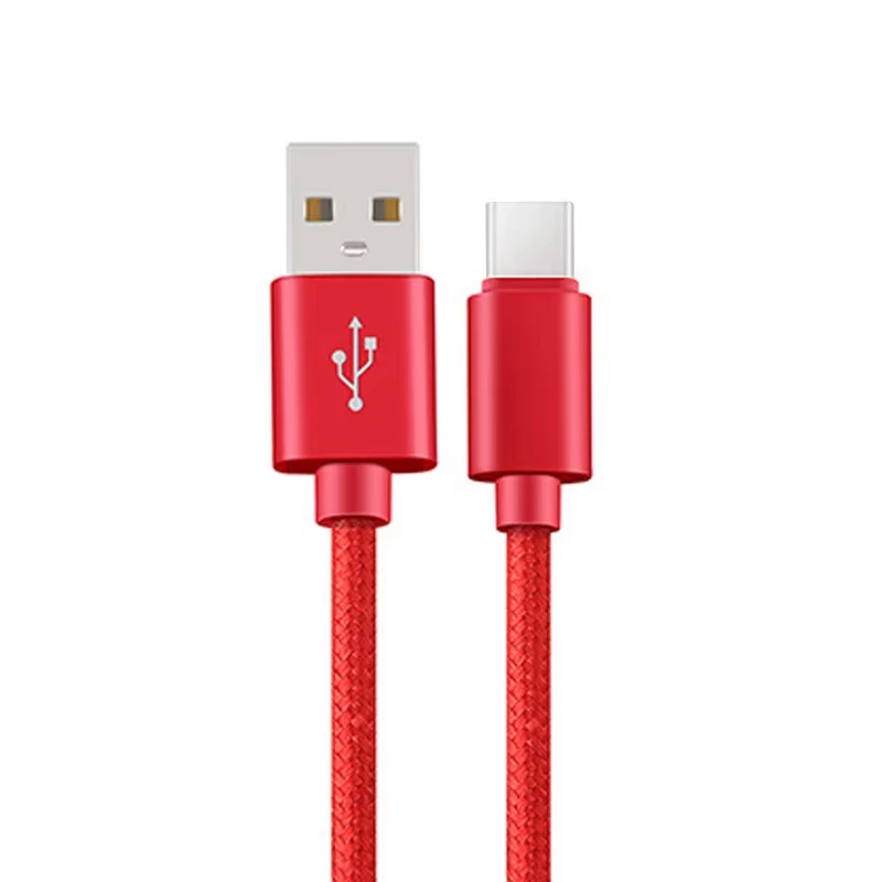 2M 3M USB to TYPE C 2A Провод для быстрой зарядки Кабель мобильного телефона Xiaomi Redmi Samsung