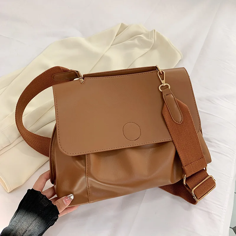 

High Quality Women Handbags Large Capacity Pu Leather Ladies Shoulder Travel Bag Casual Female Tote Messenger Crossbody Bags New