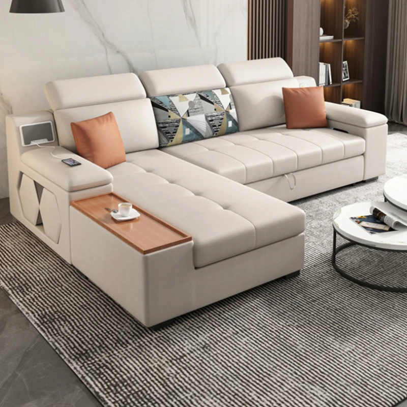 Многофункциональные скандинавские диваны простой квадратный уютный