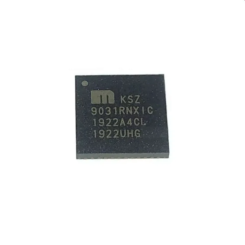 

5pcs/Lot KSZ9031RNXIC QFN-48 Ethernet ICs GbE Physical Layer Transceiver with RGMII Operating Temperature:- 40 C-+ 85 C