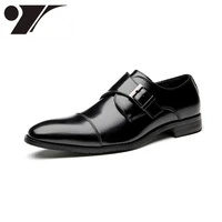new genuine leather business casual leather shoes men s formal wear gentleman pumps office banquet fashion wedding shoes