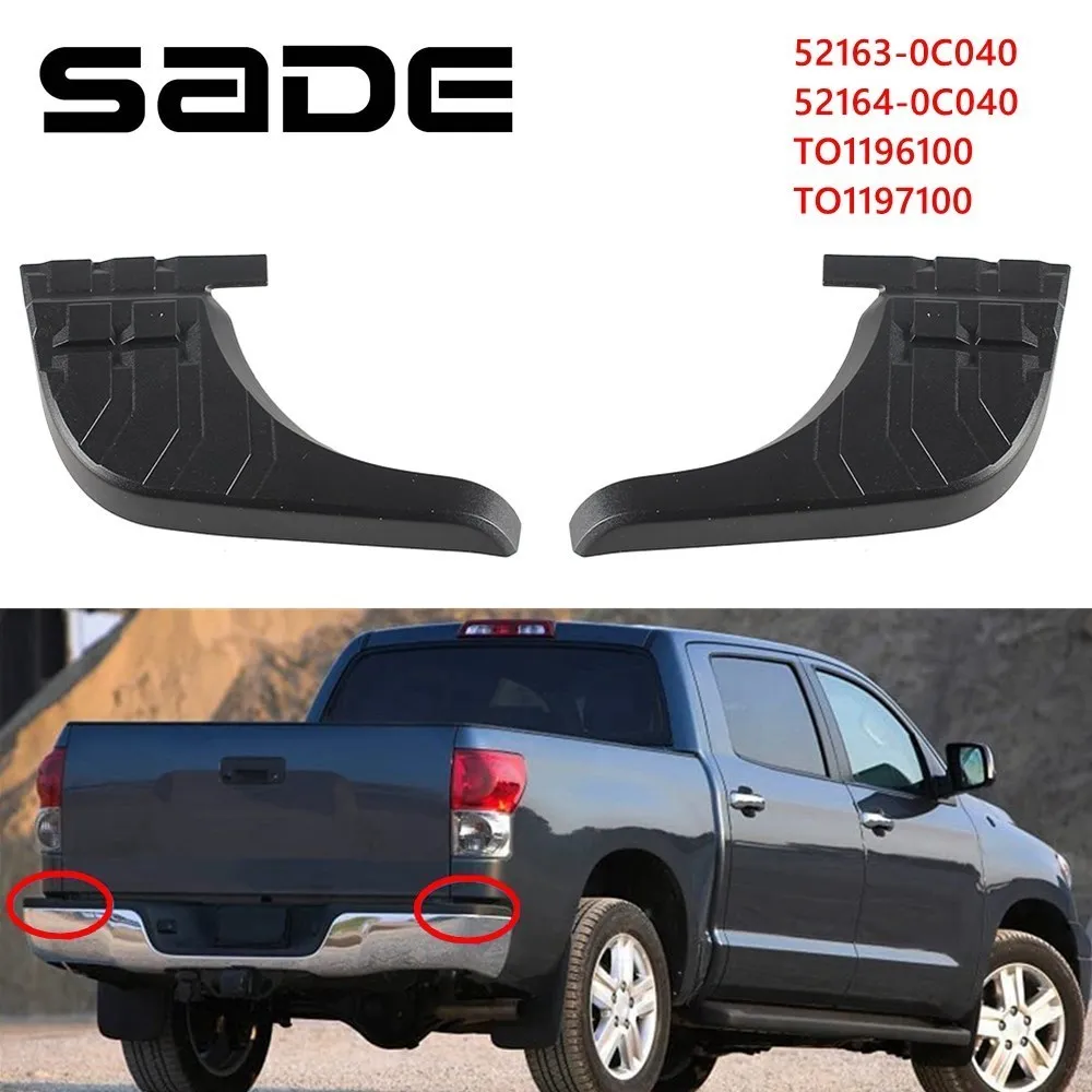 

Защитная накладка для заднего бампера LH & RH, защитная Накладка для Toyota Tundra 07-13 Repalces 52163-0C040/52164-0C040 TO1196100/TO1197100