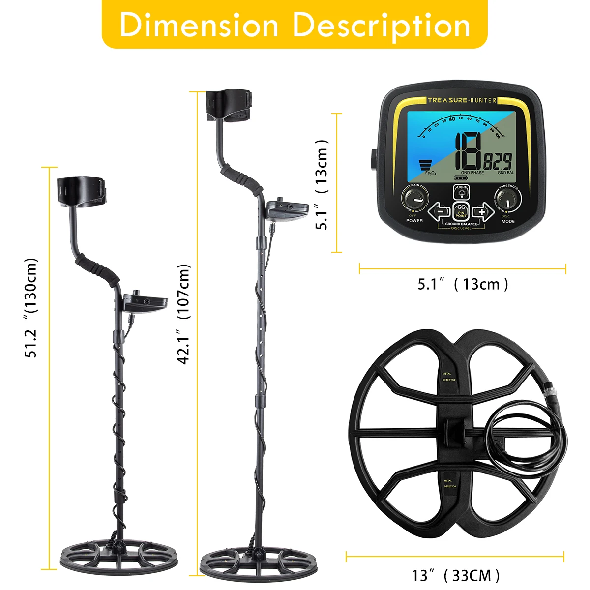 Профессиональный металлоискатель для кладоискателя GX850 подземный