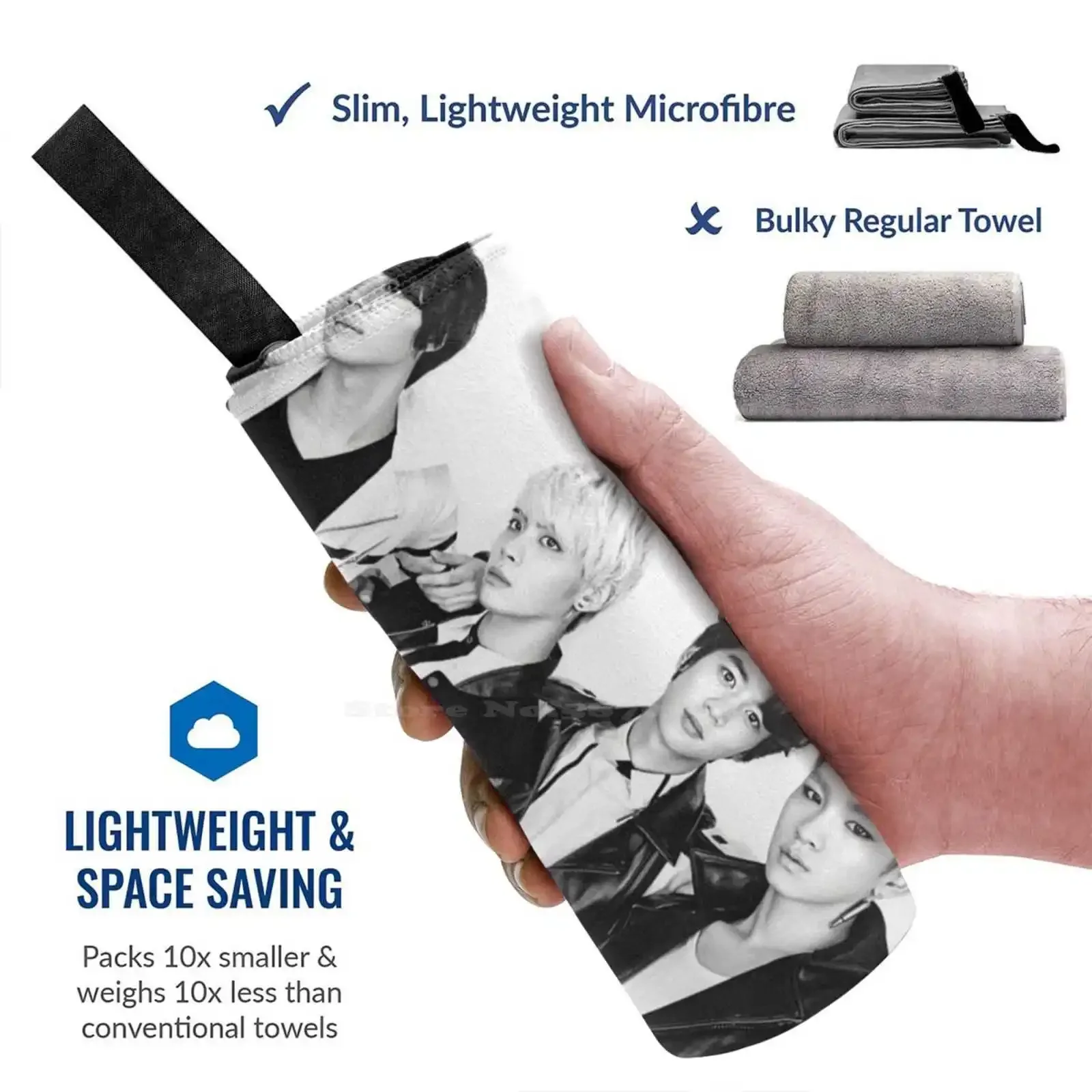 Shinee мягкие полотенца для ванной комнаты плавания школы путешествий shaol Taemin Onew Jinki