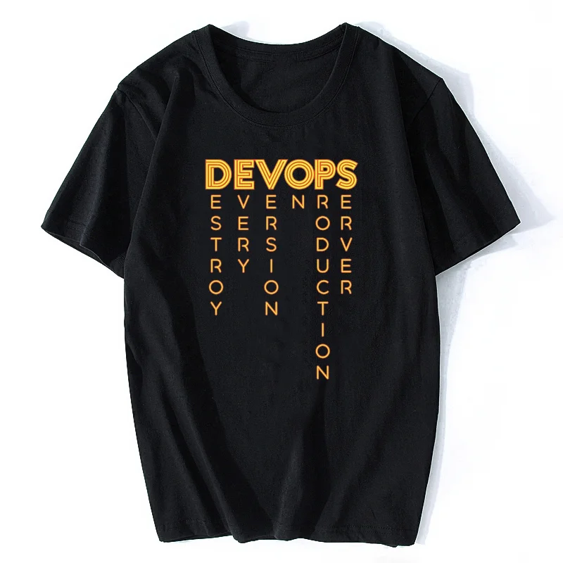 

DEVOPS - The Real Definition Of DEVOPS T Shirt Devops Computer Nerd Geek Programmer Funny Sarcastic Cool Cute Programming tees