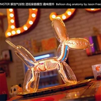 4d balloon dog model detachable diy educational equipment anatomy tool transparent animal 27810 canine skeleton
