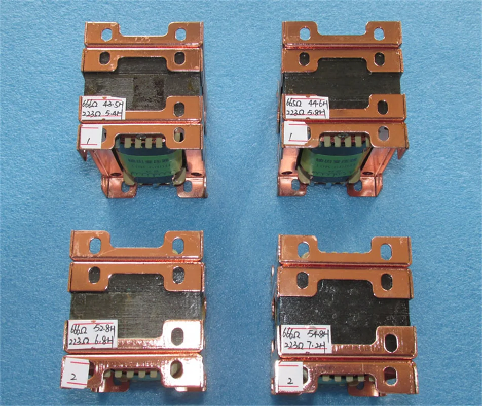 

1 Pair / 10K: 600Ω PT-48 Single-ended 6W Class A Preamplifier Output transformer Can Pass DC 50mA Frequency 20Hz-27KHz-3DB