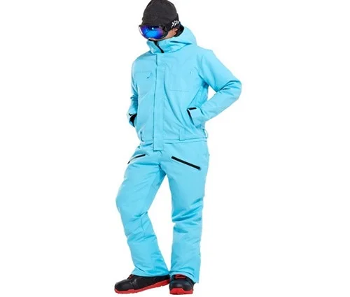 

Лыжный комбинезон для мужчин и женщин, зимний ветрозащитный водонепроницаемый теплый лыжный костюм для мужчин и женщин, лыжная куртка и шта...