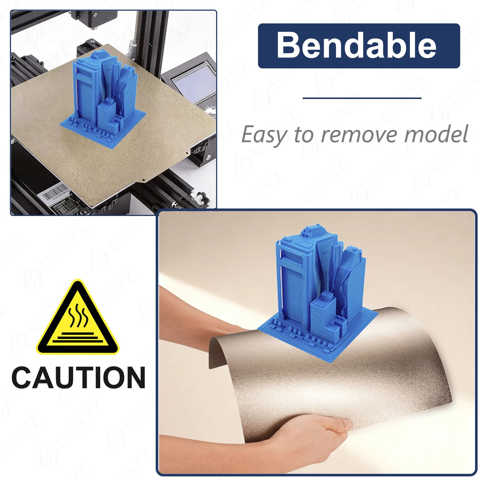 Фото Магнитный лист PEI для 3D-принтера, пружинная стальная пластина для Creality CR10 SE V2 V3 CR10S CR-10 Smart Pro CR6 SE CR X Pro, сборная пластина №2