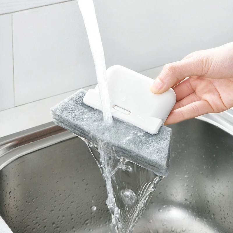 

2-in-1 Groove Cleaning Tool Cleaner Brush Creative Window Groove Cleaning Cloth Window Cleaning Brush Windows Slot Groove Brush