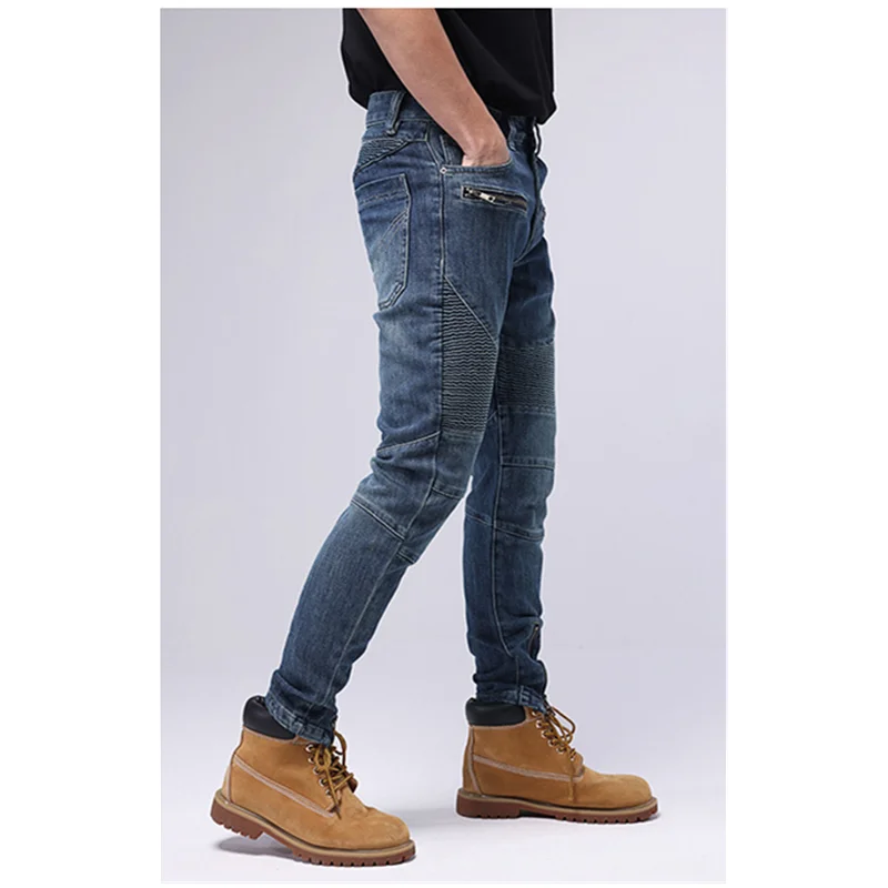 Streetwear Men  Autumn and Winter Slim and Elastic Leisure Elastic Force Black Pencil Pants 2022 Long Skinny Panels Jeans Female