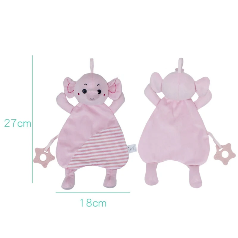 

Детское успокаивающее полотенце, милая кукла-животное, плюшевая мягкая игрушка, полотенце для младенцев, успокаивающее, для сна, для ухода з...