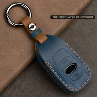 leather car key case for subaru brz forester legacy outback wrx wrx sti impreza xv smart keyless remote keys bag covers