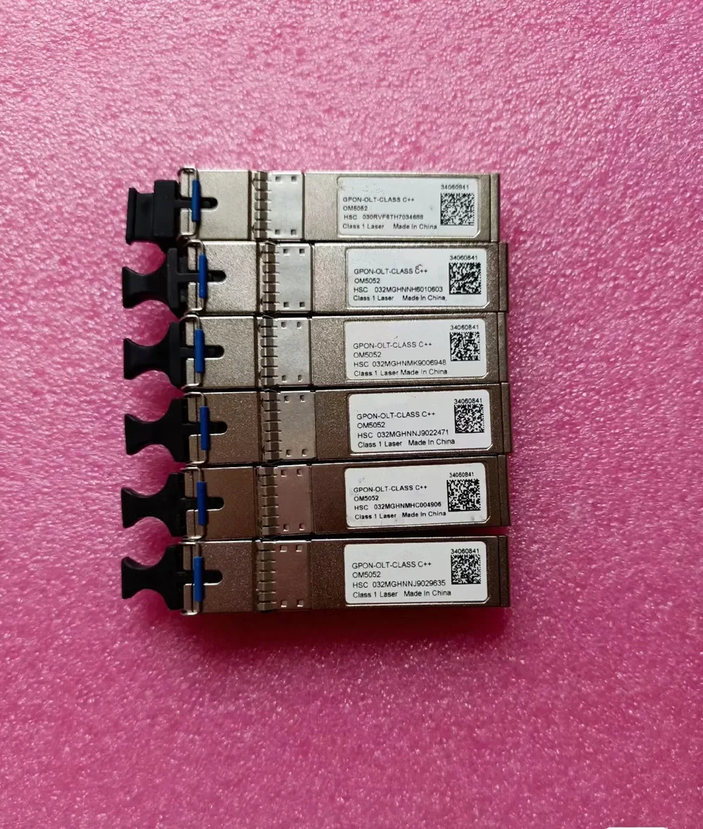 Фото Оригинальный новый оптоволоконный модуль C++ SFP Gpon SFP Olt SC SFP GPON-OLT-CLASS 34060841 OM5052 7,5 дБ для Gigabit Gpon Olt 5680T 5683 5800 №2