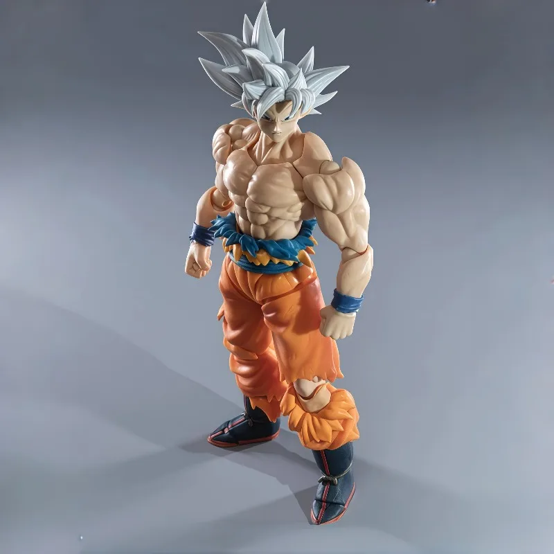 Оригинальная коллекционная фигурка Bandai SHFiguarts Dragon Ball Super Son Goku Ultra Instinct с подвижными суставами, подарок в коробке (art.: 3920da7ced358) - 3920da7ced358