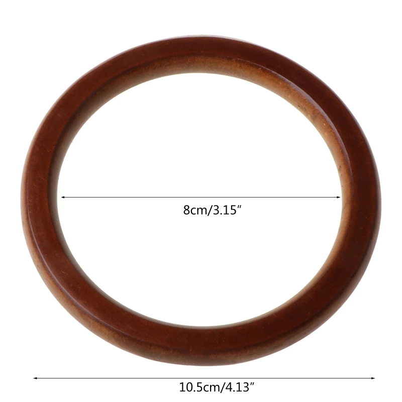 

Сумка-тоут с круглой деревянной ручкой, кошелек «сделай сам», женская сумка