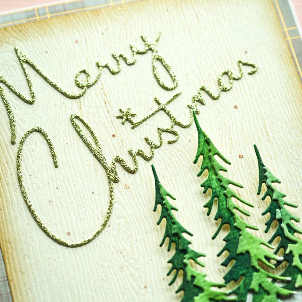 AliliArts 2023 металлические штампы с Рождеством сделай сам скрапбукинг фотоальбом