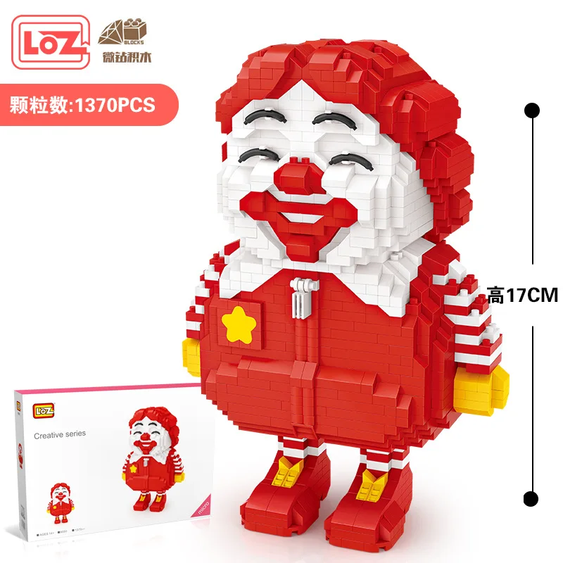 

Loz New Cartoon Building Blocks MC Supersized DIY Mini Bricks Assembly 9050 Model Mirco Blocks Gifts Toys For Kids Blocks