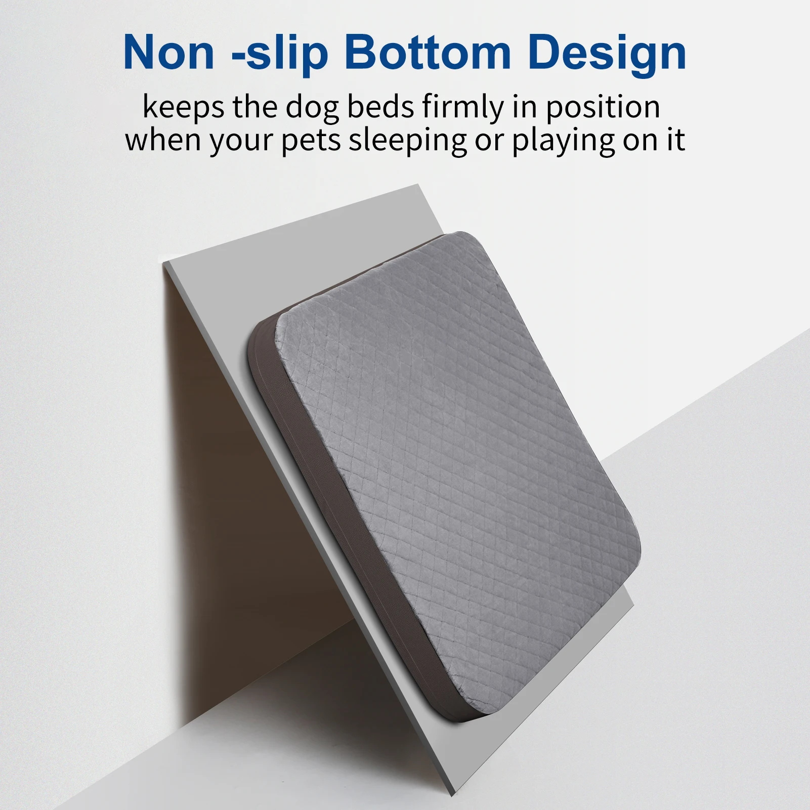 Продажа Мягкий ортопедический моющийся матрас для больших собак, коврик для щенков, устойчивый к царапинам, коврик для конуры со съемным чехлом