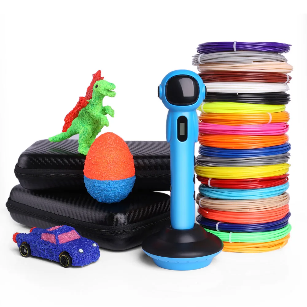 Caneta 3d PLA/ABS 3D Pen Filament For Children 3D Drawing Printing Pencil with Plastic Toys for Kids Christmas Birthday gifts