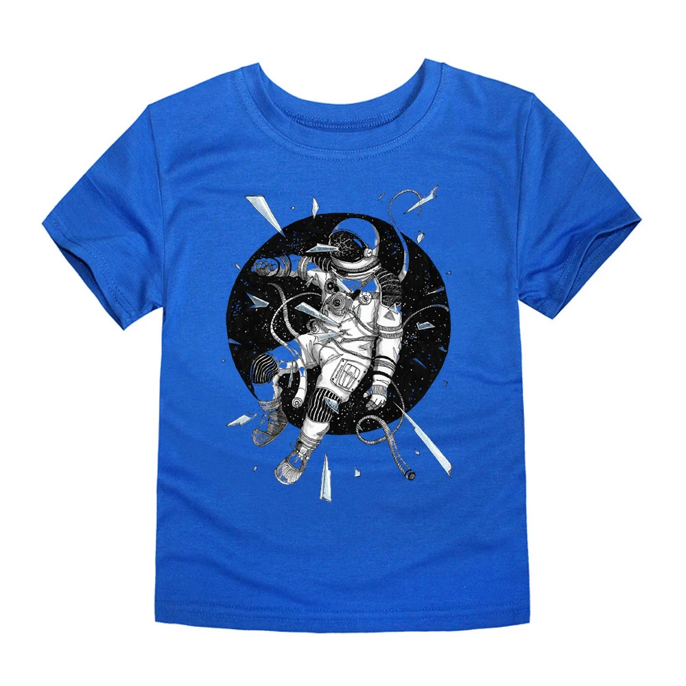 

Футболка детская Всесезонная с коротким рукавом и принтом