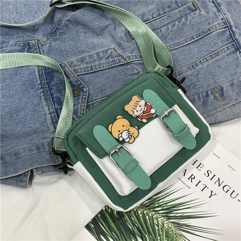

Small Messenger Bag Student Cute Mini Crossbody Bags New Fashion Mobile Phone Packs Shoulder Bag For Women Purses Bolsa Feminina