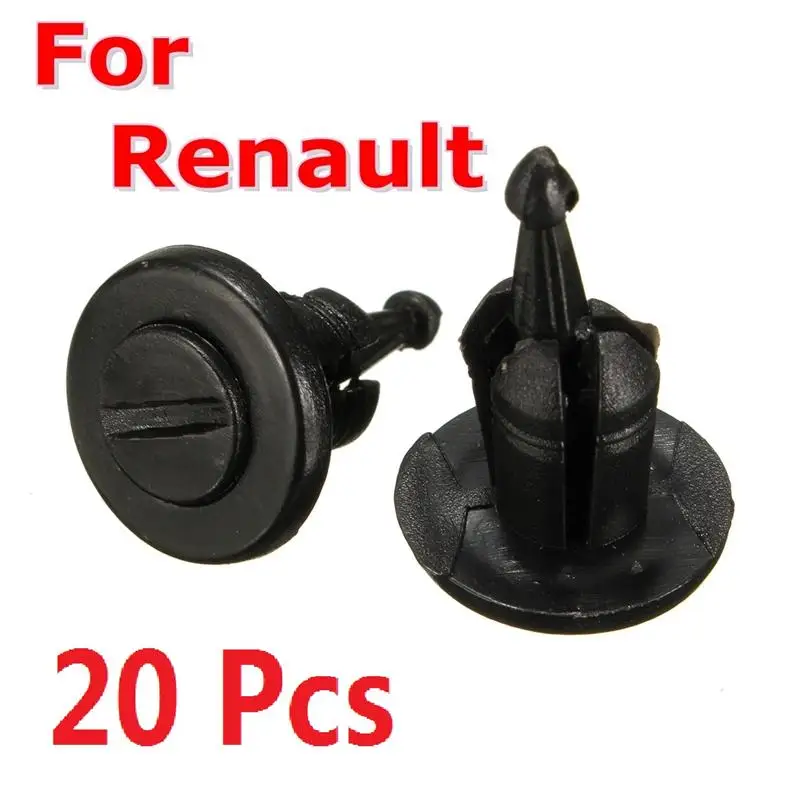 

Заклепки для бампера Renault Clio Laguna Megane Espace 7703072360, 20 шт.