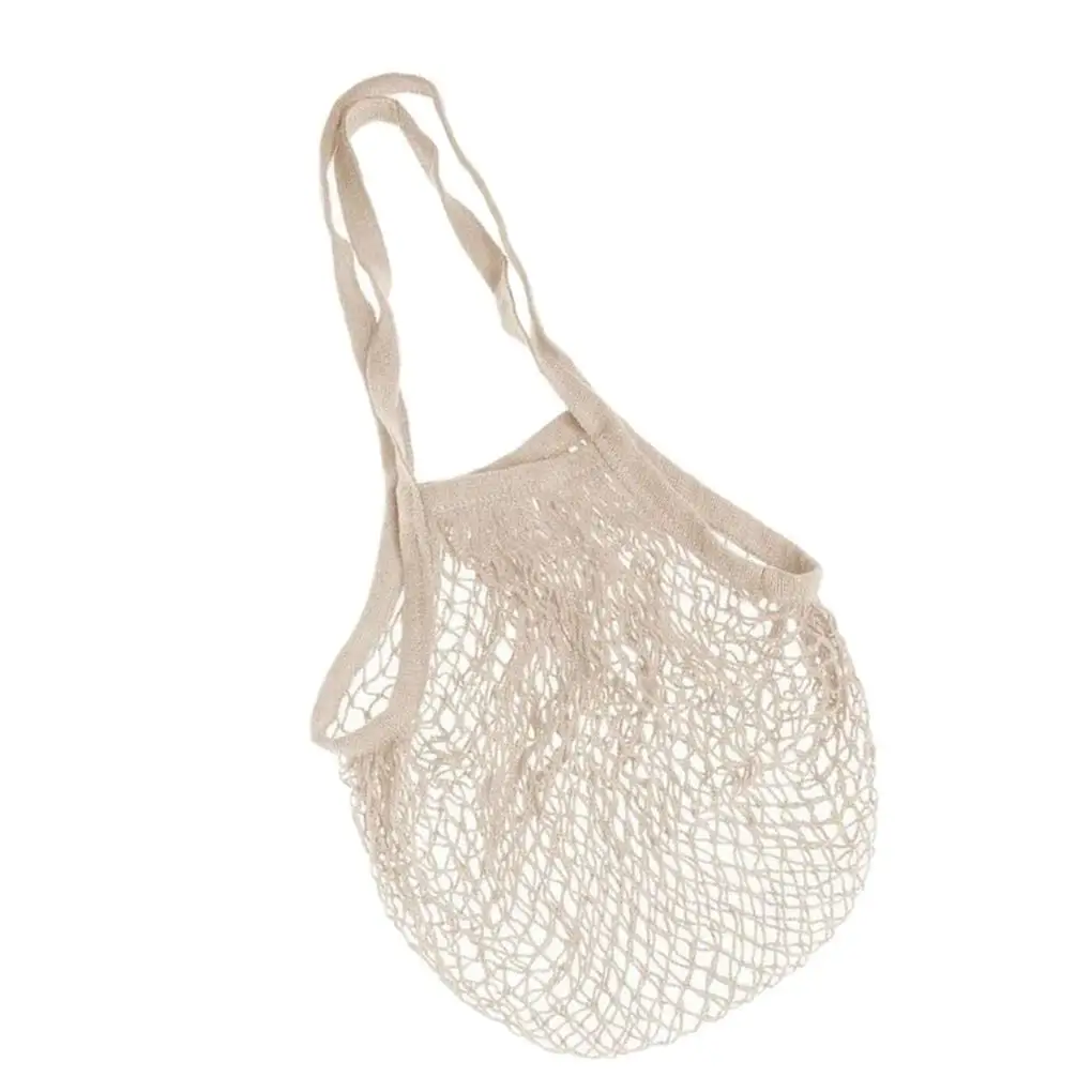 

Mesh Bag String Shopping Bag Long Strap Handbag Reusable Fruit Storage Handbag Totes Women Shopping Net/Shopper Bags