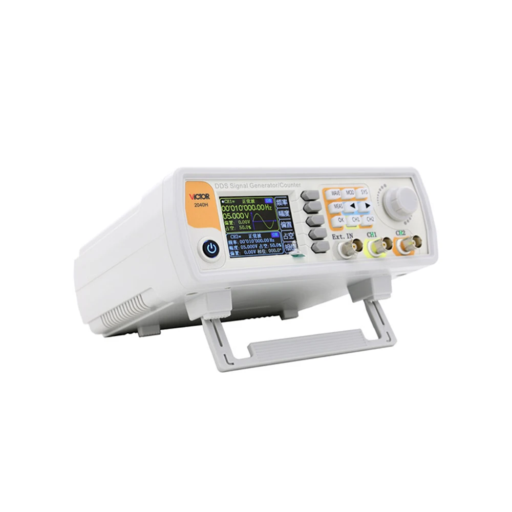 

VICTOR 2040H 40MHz DDS Frequency Function Signal Generator 14bits Sine Wave Multiple Waveforms With Duty Cycle Adjustment
