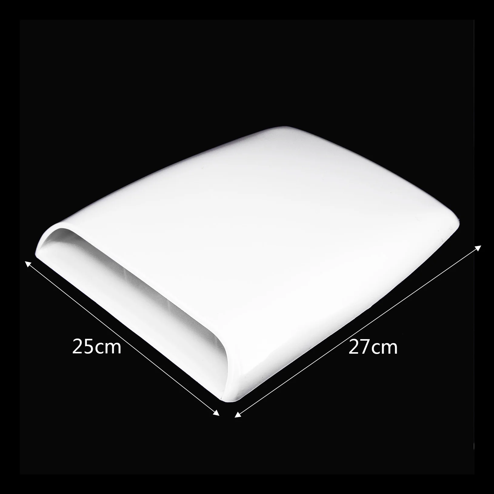 

Decor Base Car Roof Cover Decorative Intake Hood Scoop Vent Bonnet Universal Accessories Part Tool Replacement