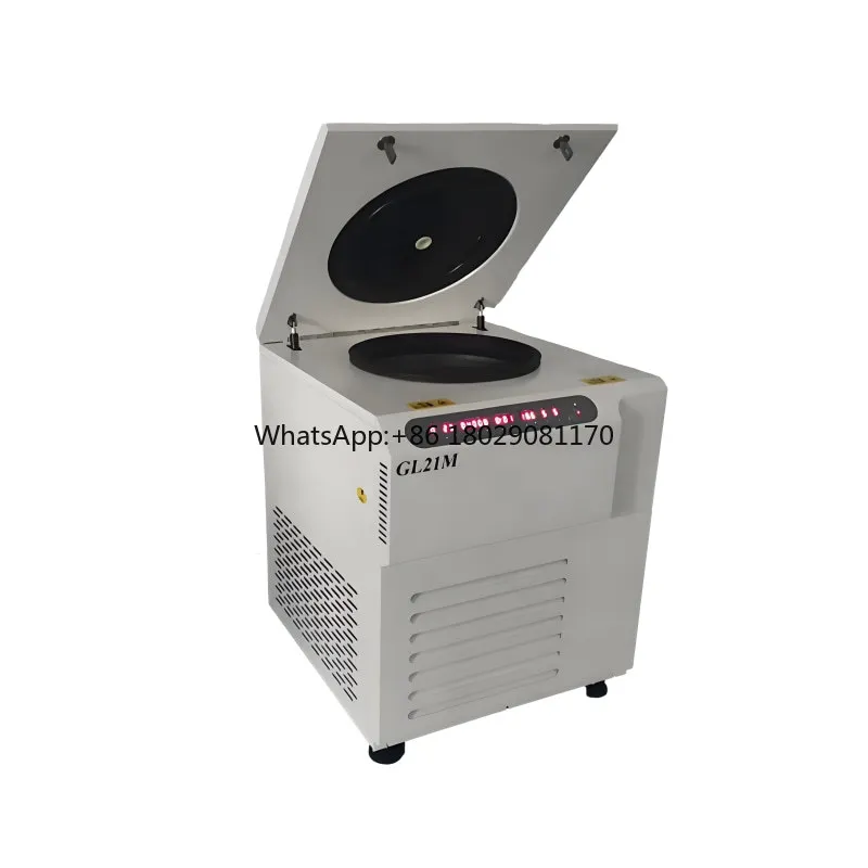 Промышленная непрерывная Центробежная центрифуга с охлаждающим ротором 21000