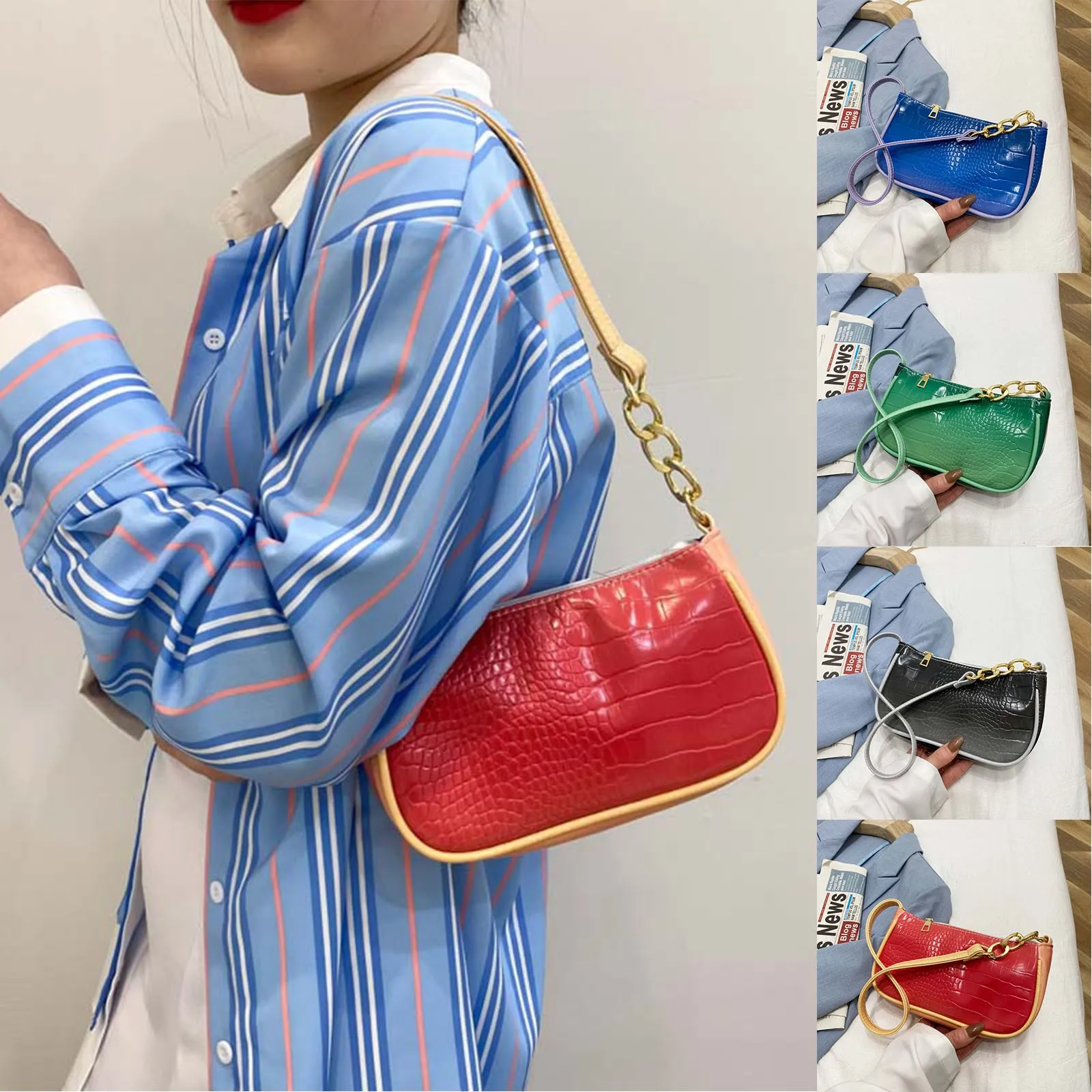 

Leather Briefcase Messenger Bag Bag Cloud Women Underarm Bag Messenger Women's Bag Shoulder Fashion Small Channel Womens Bags