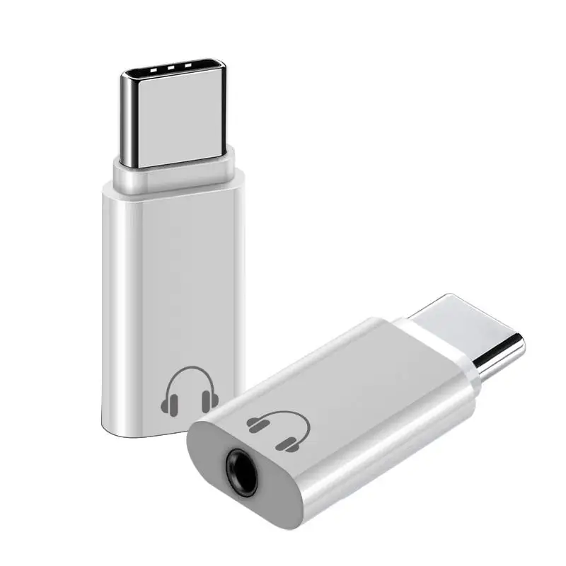

Noiseless Headphone Adapter Dc3.5mm To Type-c Earphone Audio Adapter Data Cable Support Charging Data Synchronous Transmission