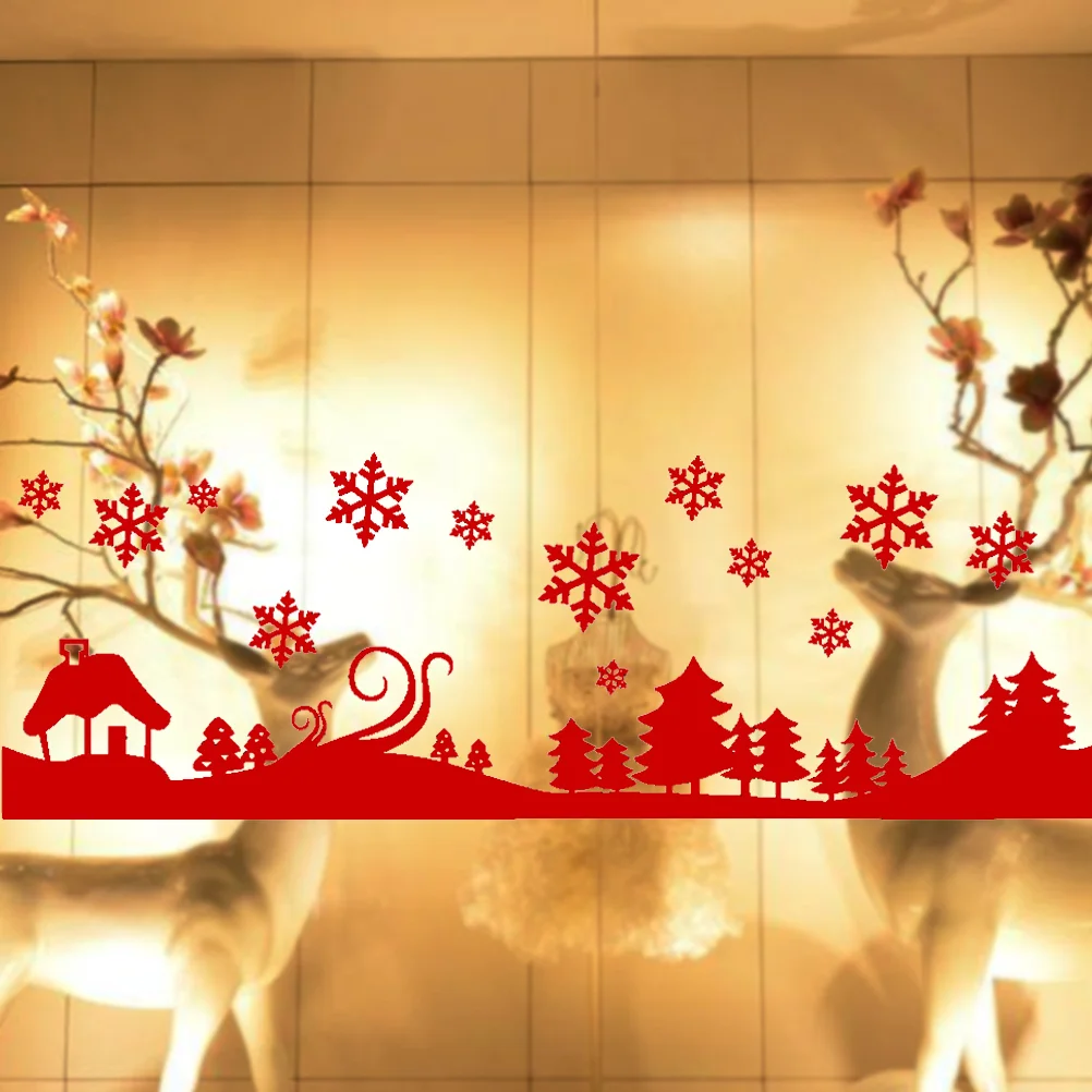 

Christmas Wall Stickers Window Decalsdecalsticker Cling Tree Decor Party Clings Landycandy Gingerbread Transfersrubshowacse