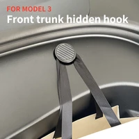 for tesla model 3 2022 car functional interior accessories front spare box organize hook model 3 front trunk box hook