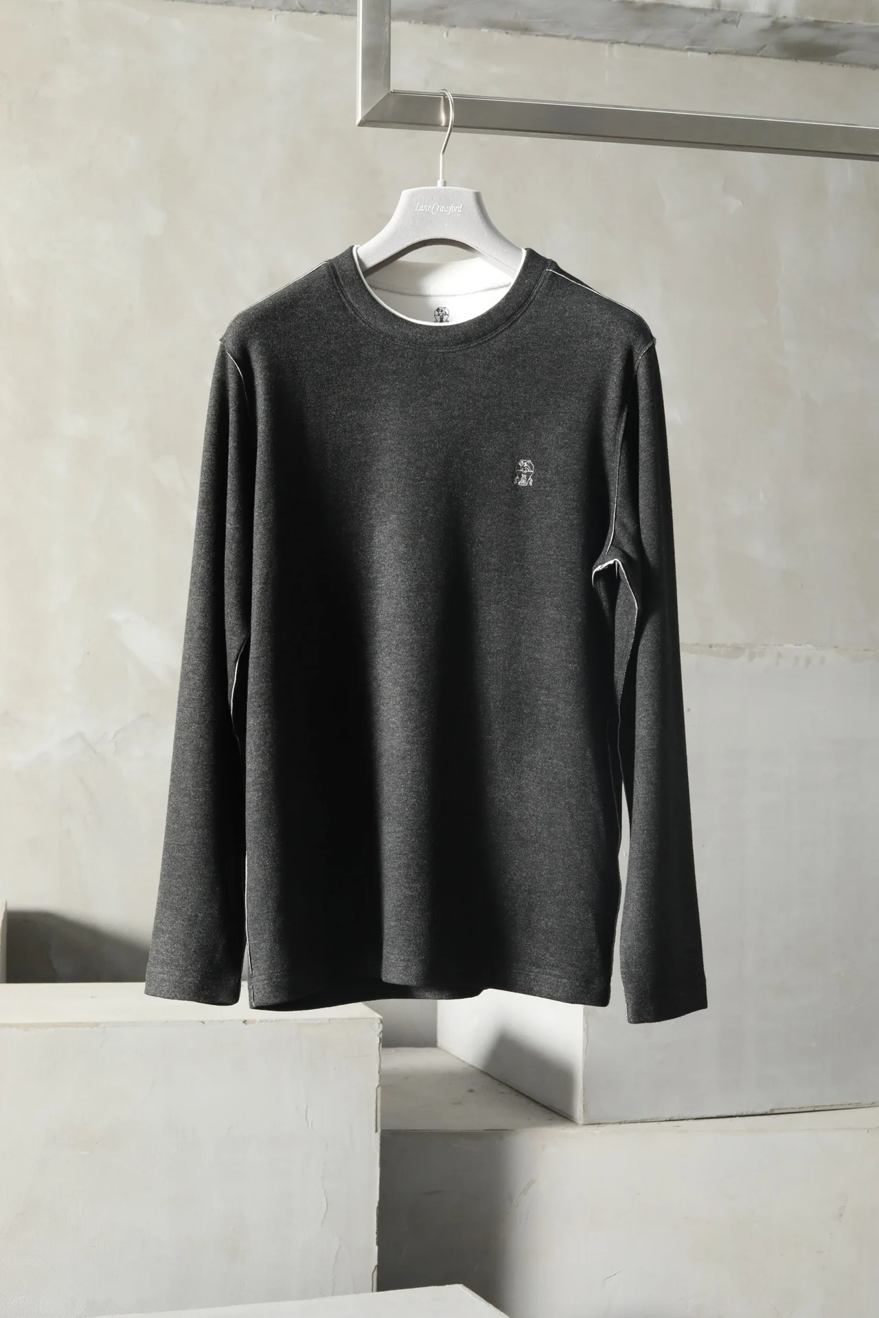 2025 DIKU Мужской бутиковый осенне-зимний новый кашемировый базовый свитер очень