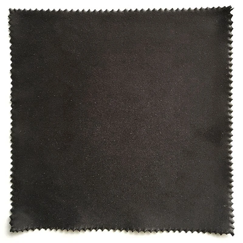 

15X Microfiber Cleaning Cloth 20X19cm, Black Cleaning Cloths, Touchscreen, Smartphone Display, Glasses, Laptop
