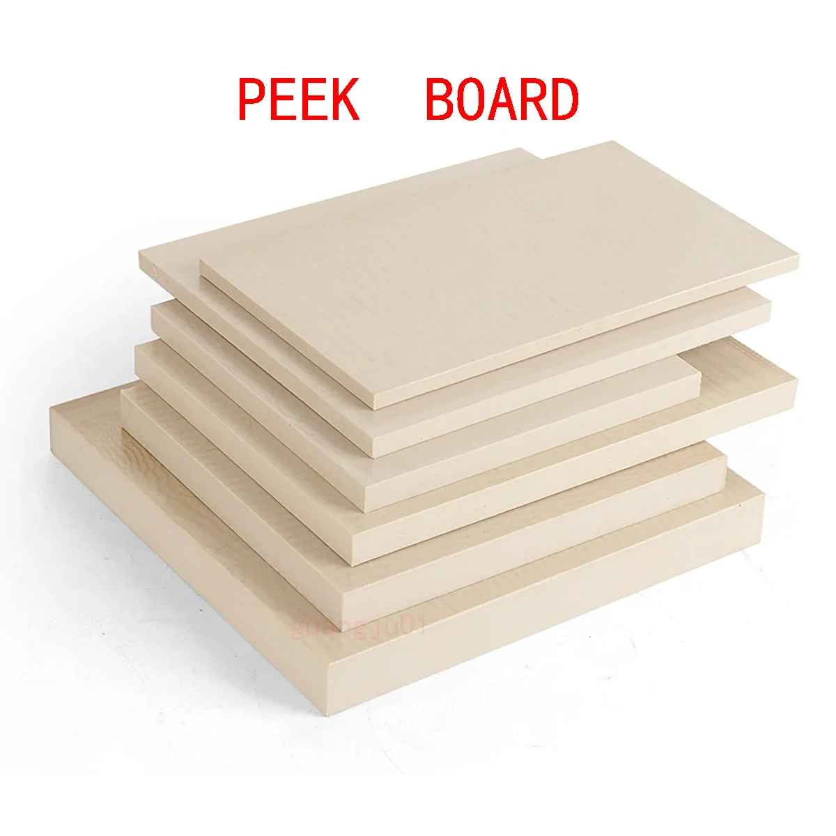 

3-20mm PEEK Sheet Polyetheretherketone Board Strip PEEK Plate High Temperature Resistant Engineering Plastic 50x50 50x100 50x150