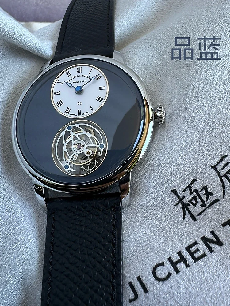 Восточные вишневые технические часы серии CAL.6340 Extreme Chen механические с турбийоном