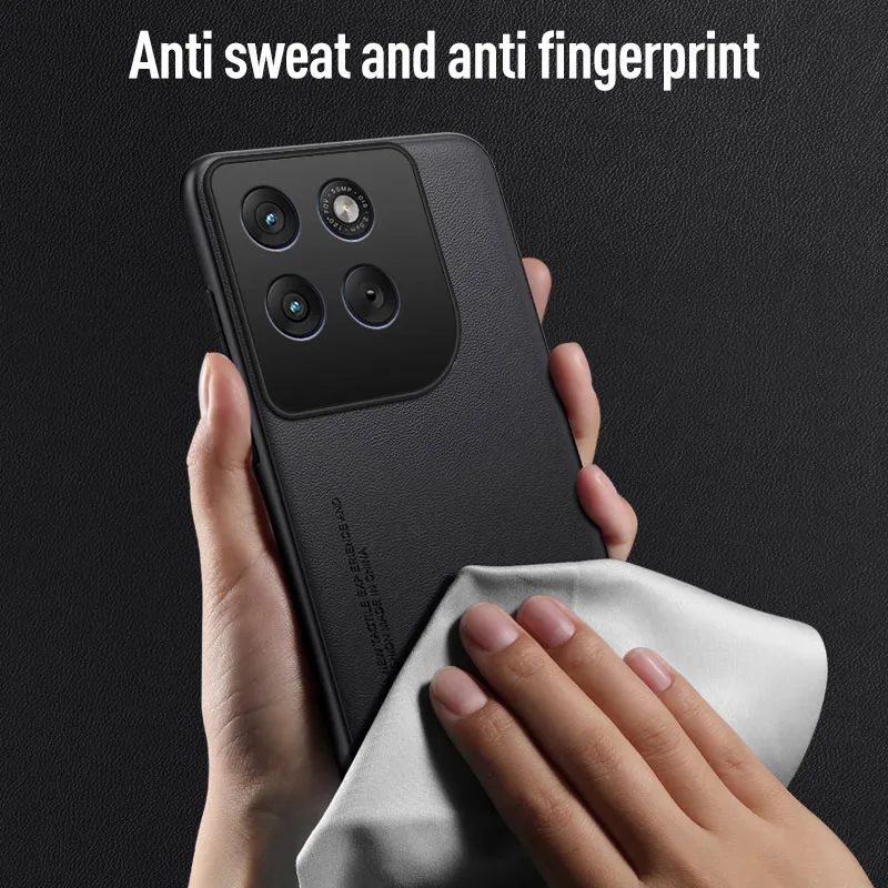 Фото Противоударный защитный чехол из искусственной кожи премиум-класса для Motorola Moto G37 G47 №4