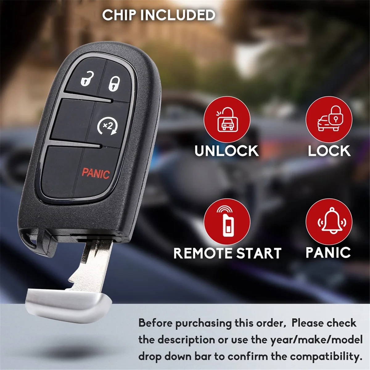 Автомобильный брелок для бесключевого доступа пульт дистанционного управления