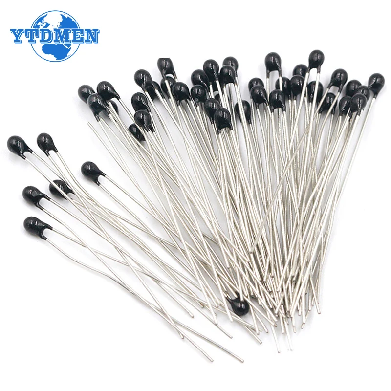 20PCS NTC Thermistor NTC-MF52AT Thermal Resistor MF52 1K 2K 3K 4.7K 5K 10K 20K 47K 50K 100K OHM 3590 5%