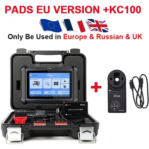 XTOOL X100 PADS, полный программирование ключей IMMO, интеллектуальный противоугонный инструмент, все системы 32, инструмент для диагностики автомобилей сброса