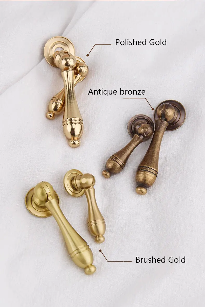 

Латунные ручки для шкафа античная бронза