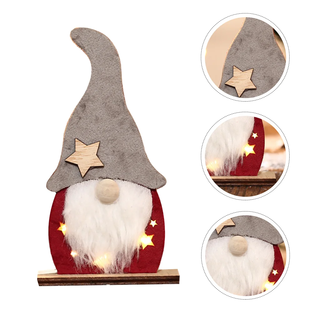 

1Pc Christmas Ornament Creative Desktop Luminous Decoration
