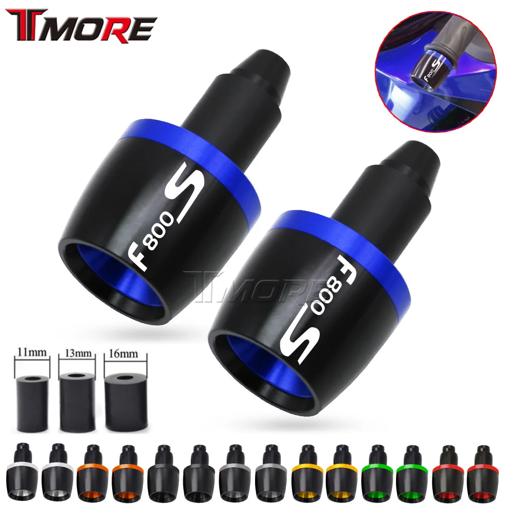 

For BMW F800S F 800S f800s Motorcycle Accessories CNC Aluminum Universal Handlebar Grips Bar Ends Cap Counterweight Plug Slide