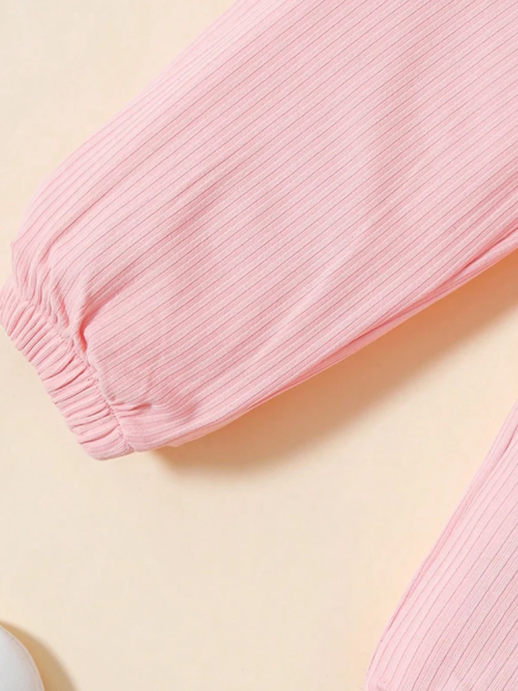 Летний повседневный наряд для маленьких девочек. Симпатичные однотонные штаны