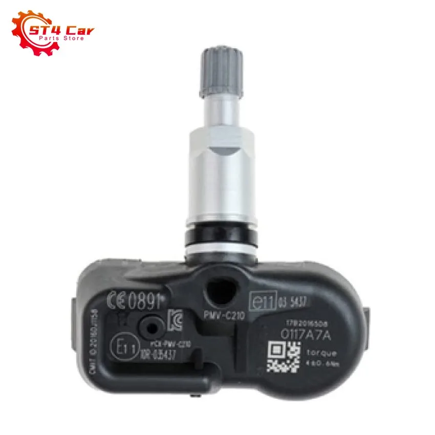 

4 шт./1 шт. PMV-C210 433 МГц датчик давления в шинах 433 МГц для TOYOTA Avensis Auris RAV4 Yaris Verso