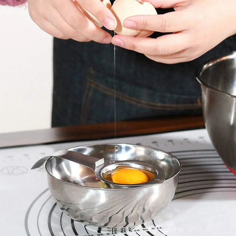 4-пакеточный сепаратор для яиц яичного желтка из нержавеющей стали приготовления